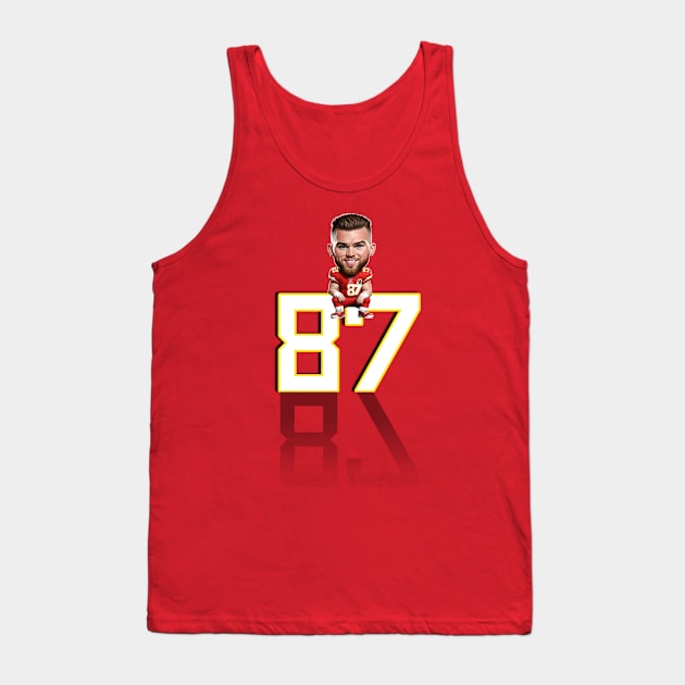 Travis Kelce Tank Top by Human light 